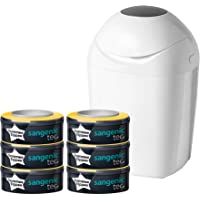 Los mejores  - Tommee Tippee Sangenic Tec - Set básico de contenedor de pañales- con 6 recambios